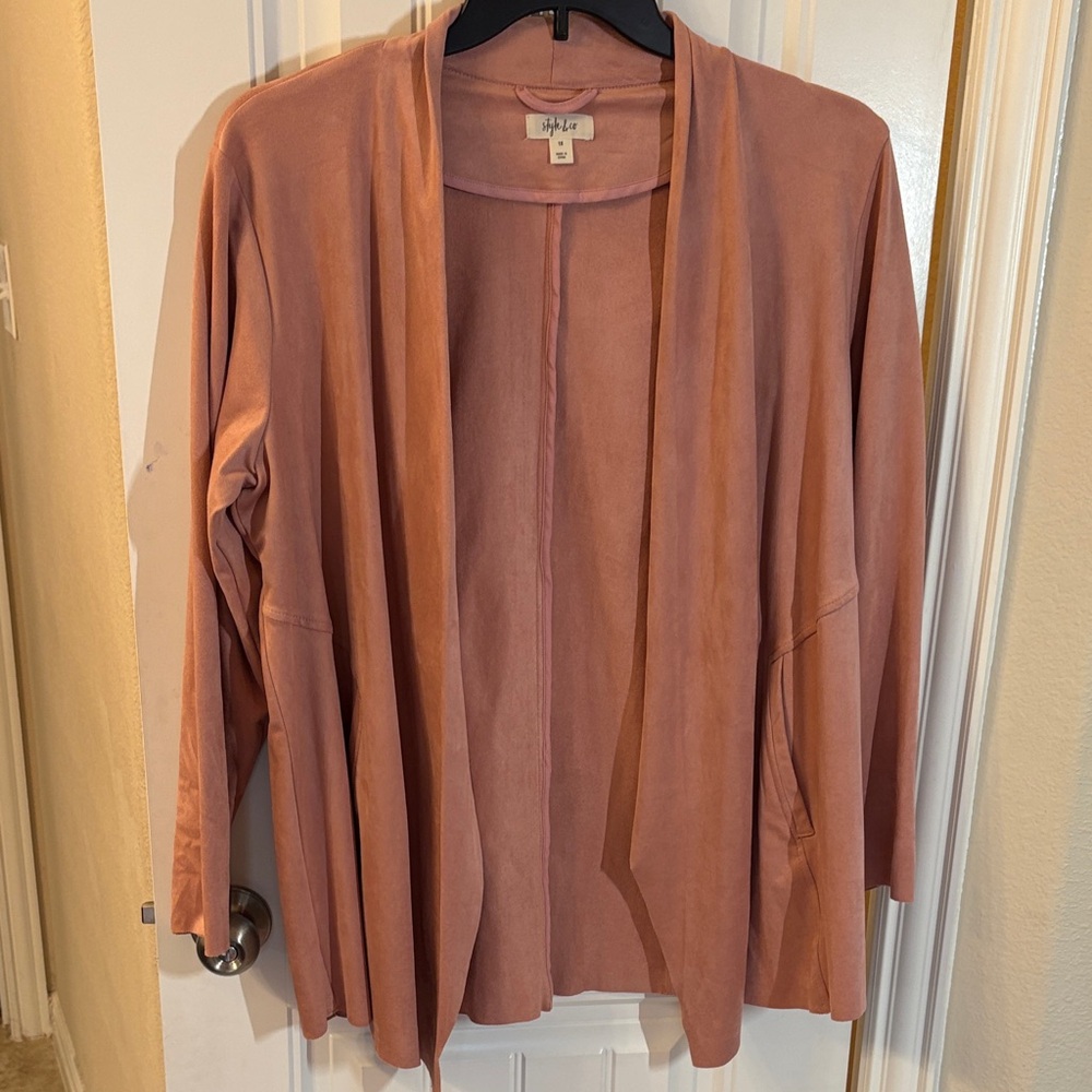 Style & Co. Dusty Rose Jacket